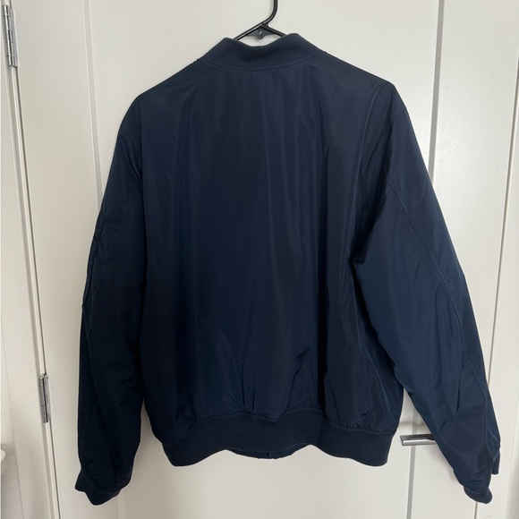 Men's Old Navy Water-Resistant Zip Bomber Jacket - size M - Picture 3 of 4